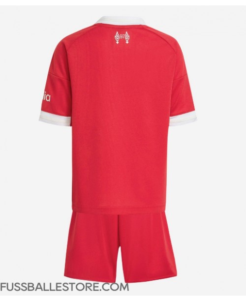 Günstige Liverpool Heimtrikotsatz Kinder 2025-26 Kurzarm (+ Kurze Hosen) Günstige Liverpool Heimtrikotsatz Kinder 2025-26 Kurzarm (+ Kurze Hosen)